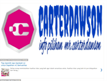 Tablet Screenshot of carterdawson.com